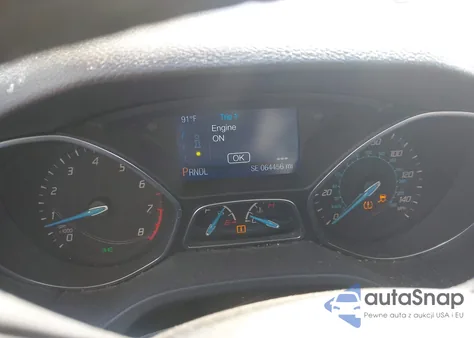 2014 Ford Focus Se из США, поврежденный, VIN 1FADP3F2XEL406726